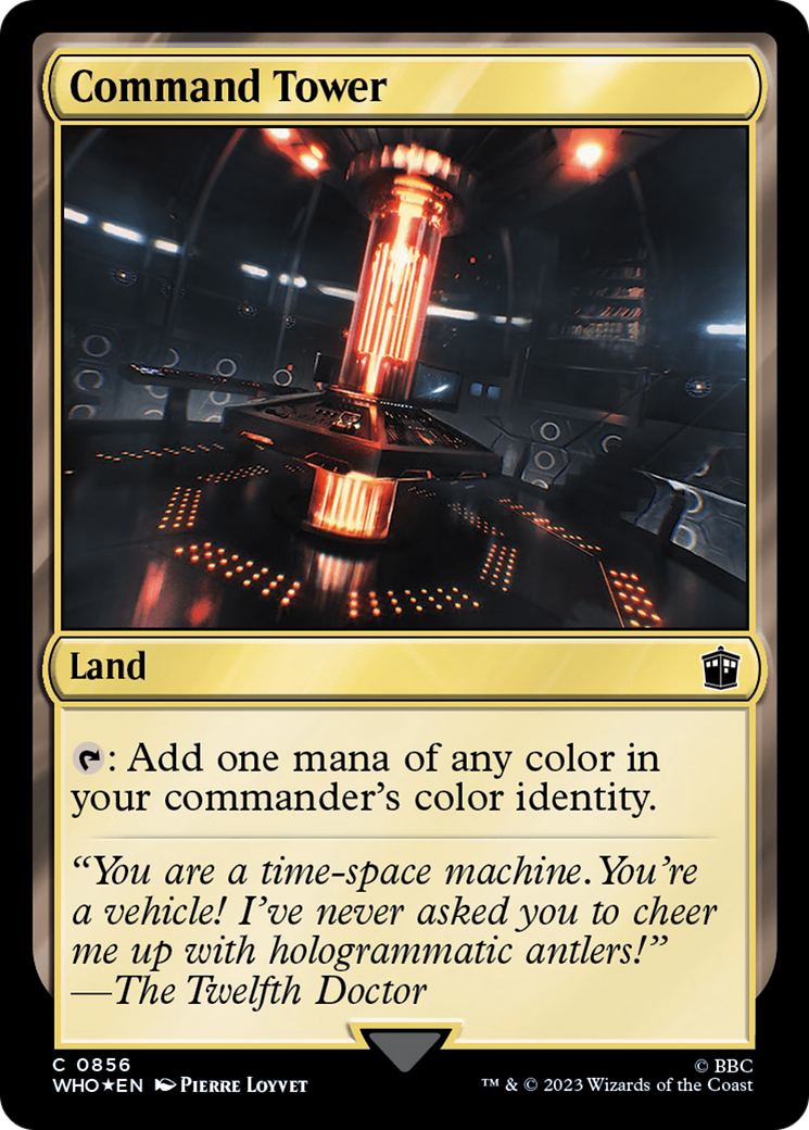 Command Tower (0856) (Surge Foil) [Doctor Who] | Fandemonia Ltd