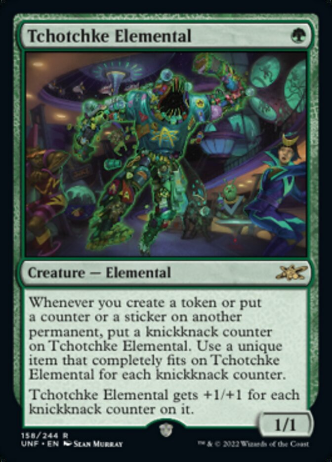 Tchotchke Elemental [Unfinity] | Fandemonia Ltd