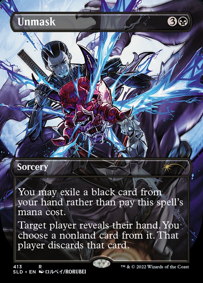 Unmask (Borderless) [Secret Lair Drop Series] | Fandemonia Ltd