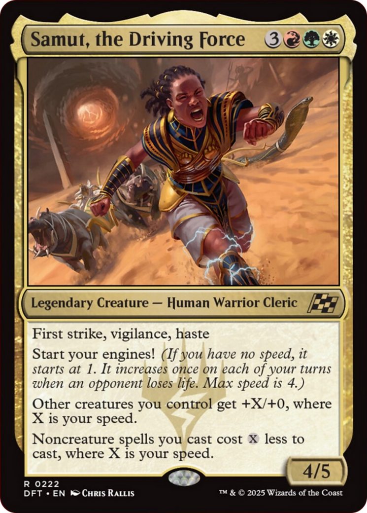 Samut, the Driving Force [Aetherdrift] | Fandemonia Ltd