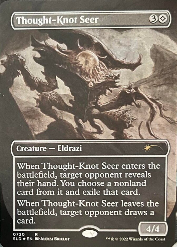 Thought-Knot Seer (720) (Borderless) [Secret Lair Drop Promos] | Fandemonia Ltd