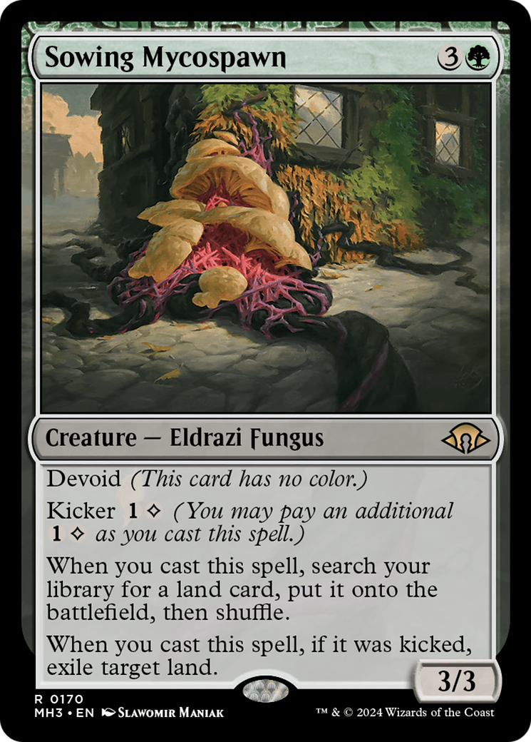 Sowing Mycospawn [Modern Horizons 3] | Fandemonia Ltd