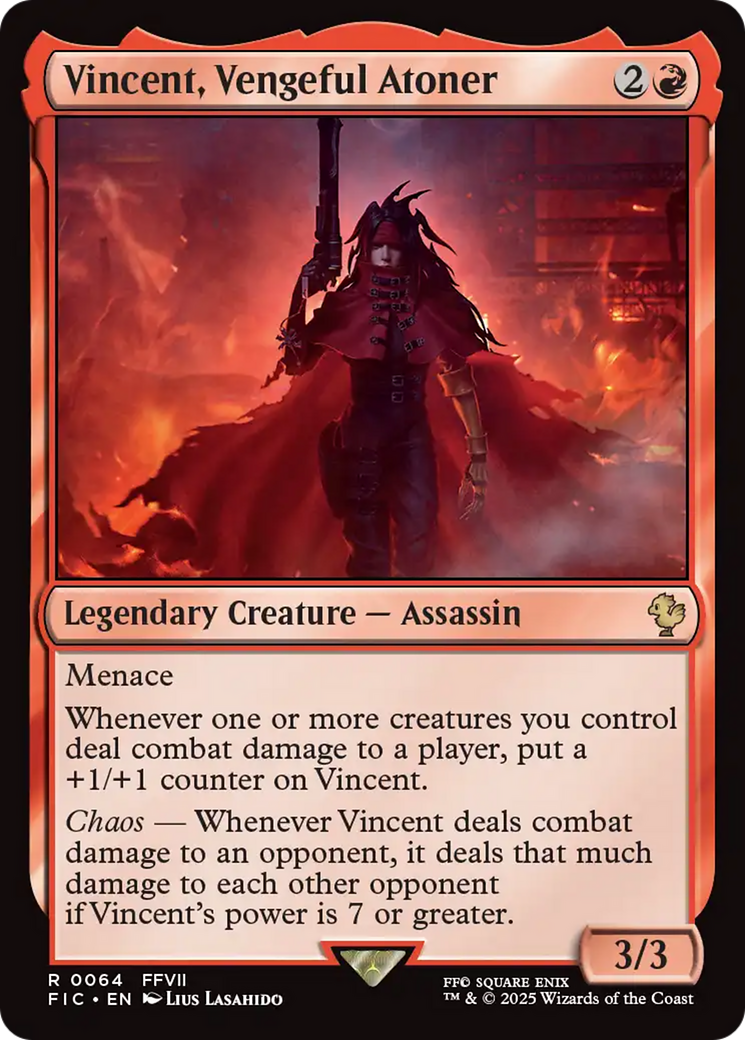 Vincent, Vengeful Atoner [FINAL FANTASY Commander] | Fandemonia Ltd