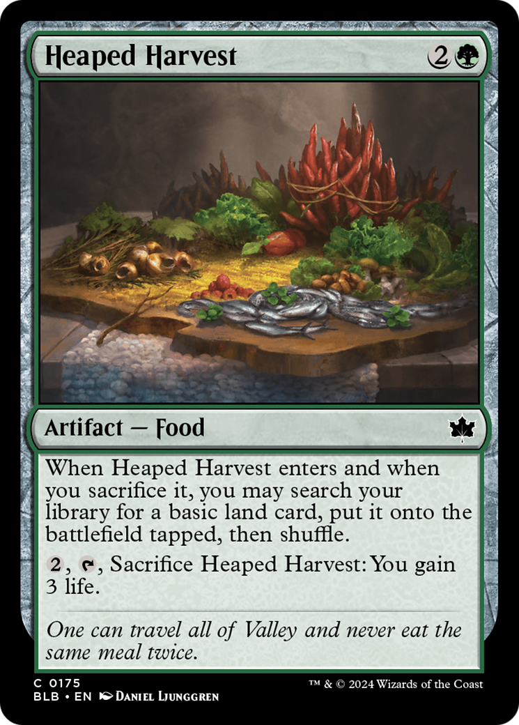 Heaped Harvest [Bloomburrow] | Fandemonia Ltd