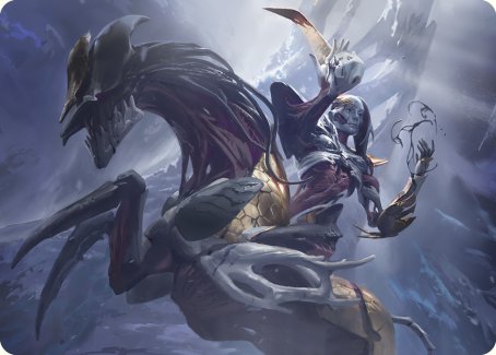 Ria Ivor, Bane of Bladehold Art Card [Phyrexia: All Will Be One Art Series] | Fandemonia Ltd