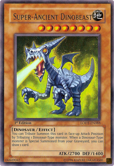 Super-Ancient Dinobeast [LODT-EN088] Ultra Rare | Fandemonia Ltd