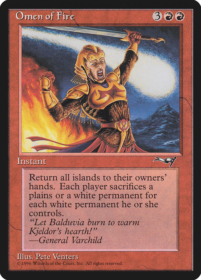 Omen of Fire [Alliances] | Fandemonia Ltd