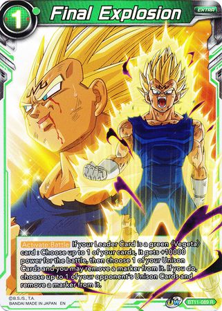 Final Explosion (BT11-089) [Vermilion Bloodline 2nd Edition] | Fandemonia Ltd