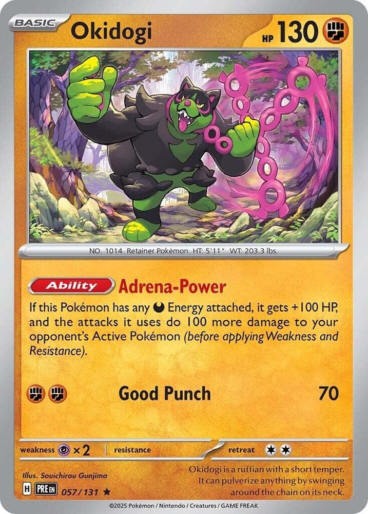 Okidogi (057/131) [Scarlet & Violet: Prismatic Evolutions] | Fandemonia Ltd