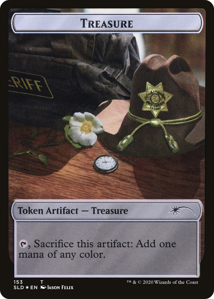 Treasure // Insect Double-Sided Token [Secret Lair Drop Series] | Fandemonia Ltd