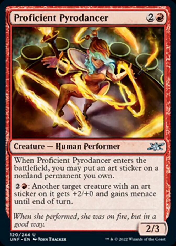 Proficient Pyrodancer [Unfinity] | Fandemonia Ltd