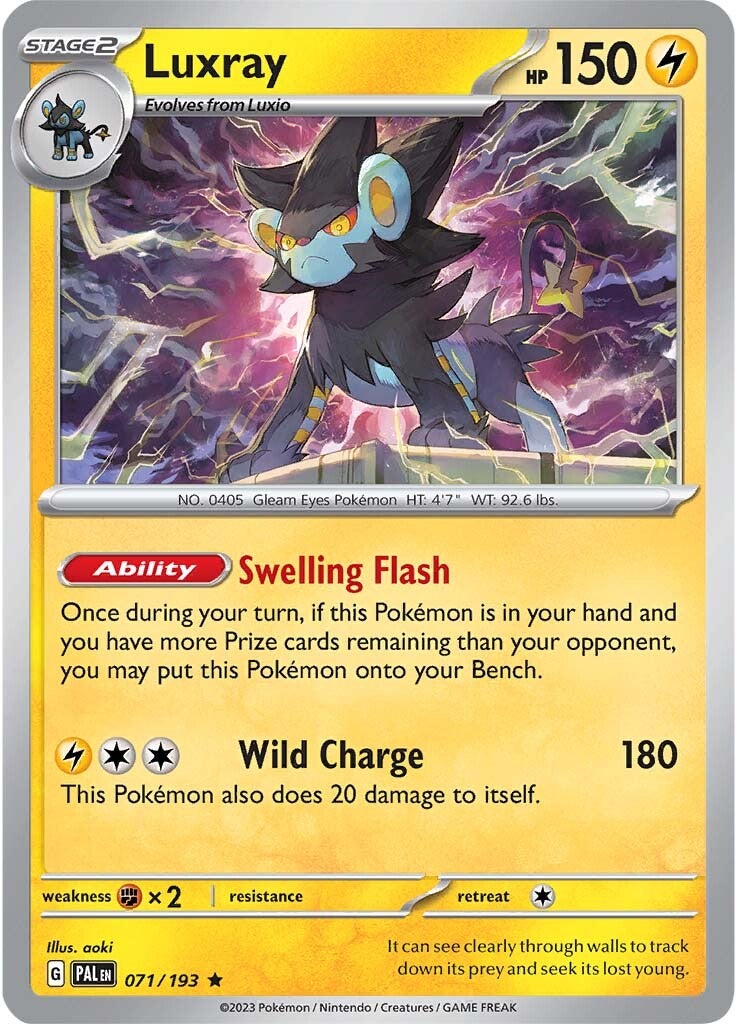 Luxray (071/193) [Scarlet & Violet: Paldea Evolved] | Fandemonia Ltd