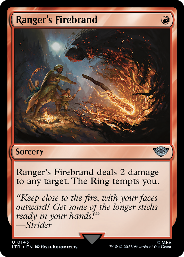 Ranger's Firebrand [The Lord of the Rings: Tales of Middle-Earth] | Fandemonia Ltd