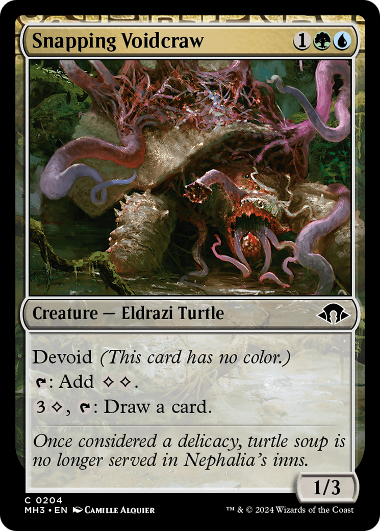 Snapping Voidcraw [Modern Horizons 3] | Fandemonia Ltd