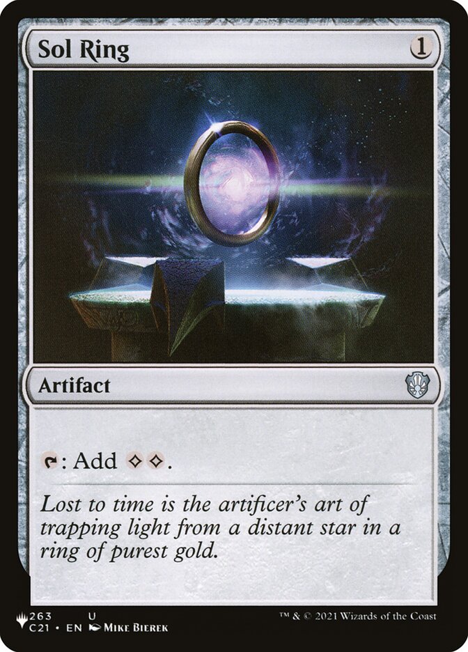 Sol Ring [Secret Lair: Heads I Win, Tails You Lose] | Fandemonia Ltd