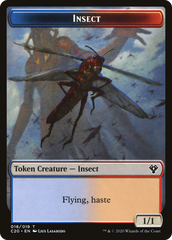 Treasure // Insect Double-Sided Token [Secret Lair: Heads I Win, Tails You Lose Tokens] | Fandemonia Ltd