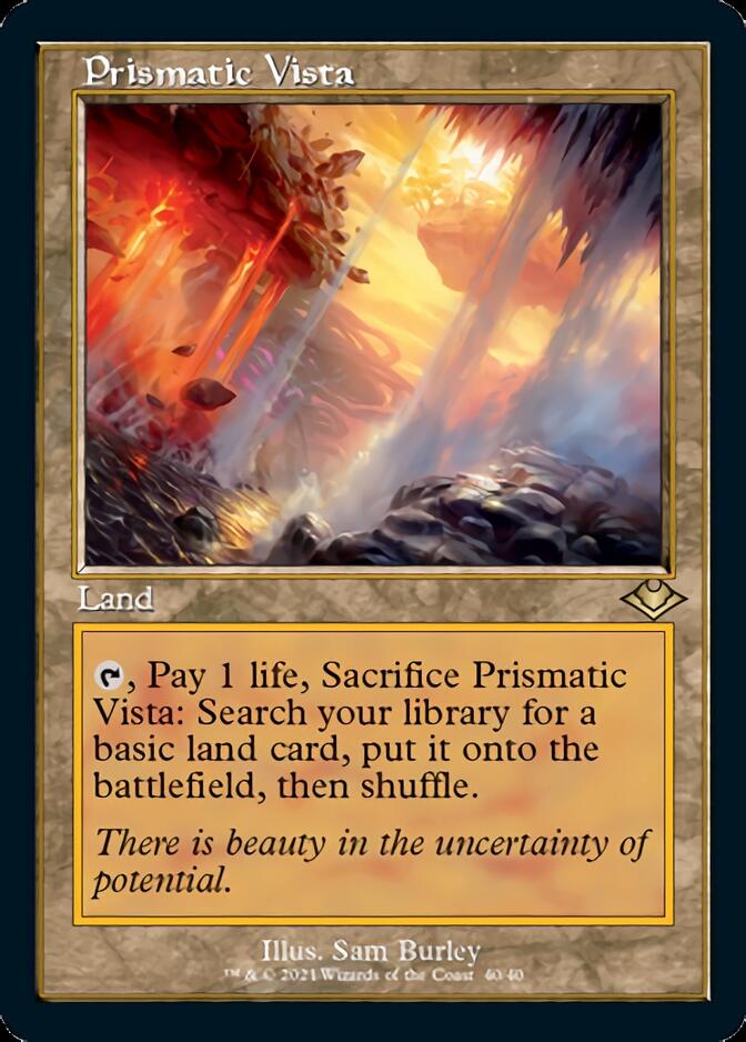 Prismatic Vista (Retro Foil Etched) [Modern Horizons] | Fandemonia Ltd