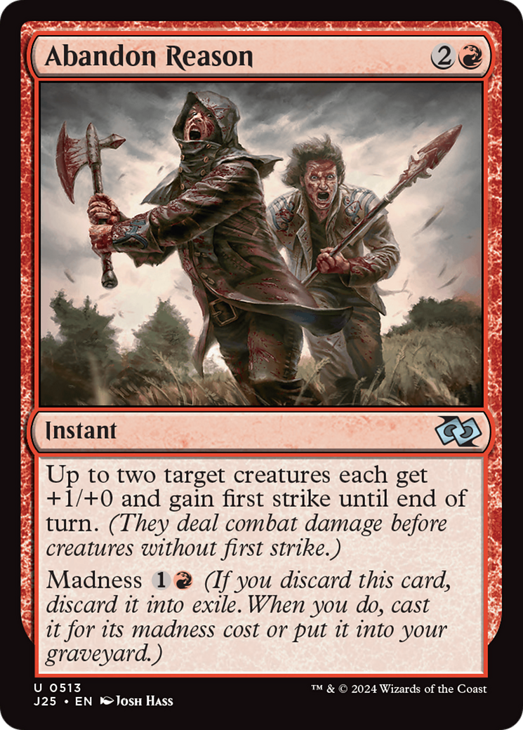 Abandon Reason [Foundations Jumpstart] | Fandemonia Ltd