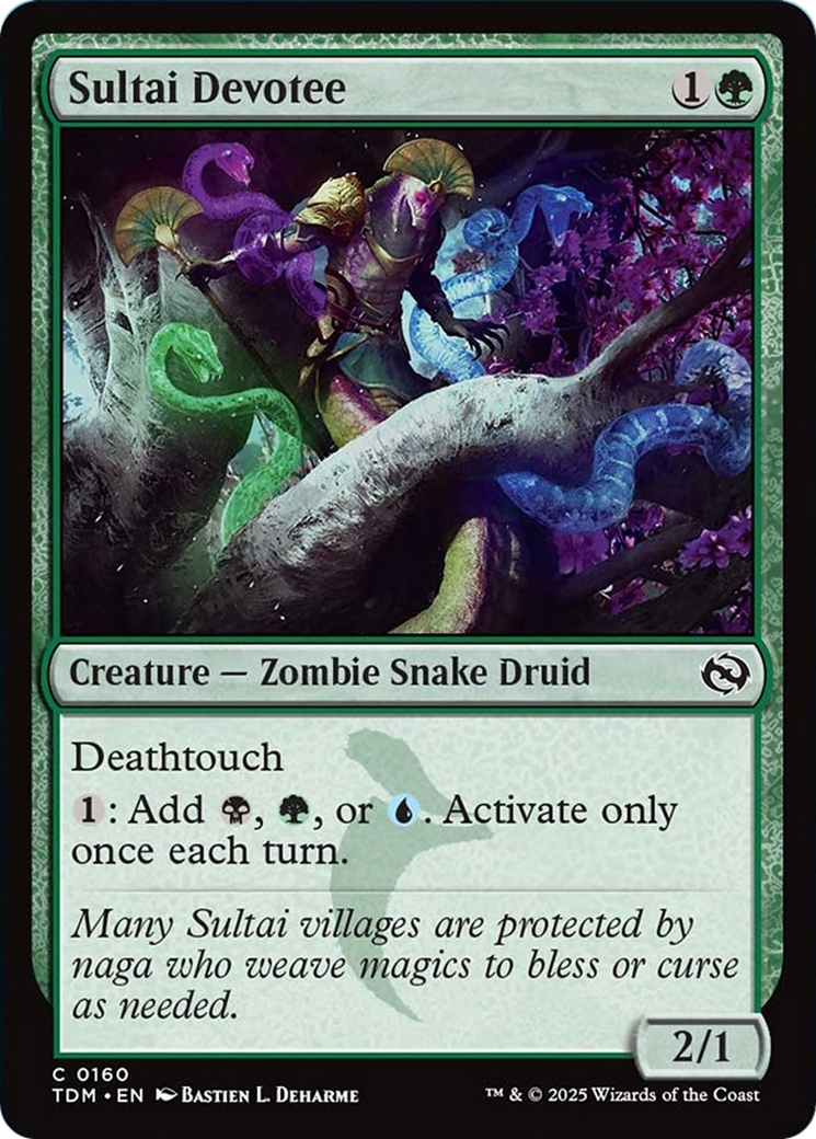 Sultai Devotee [Tarkir: Dragonstorm] | Fandemonia Ltd