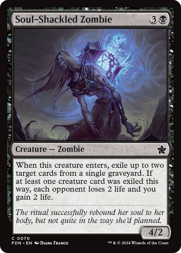 Soul-Shackled Zombie [Foundations] | Fandemonia Ltd