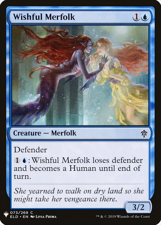 Wishful Merfolk [Mystery Booster] | Fandemonia Ltd