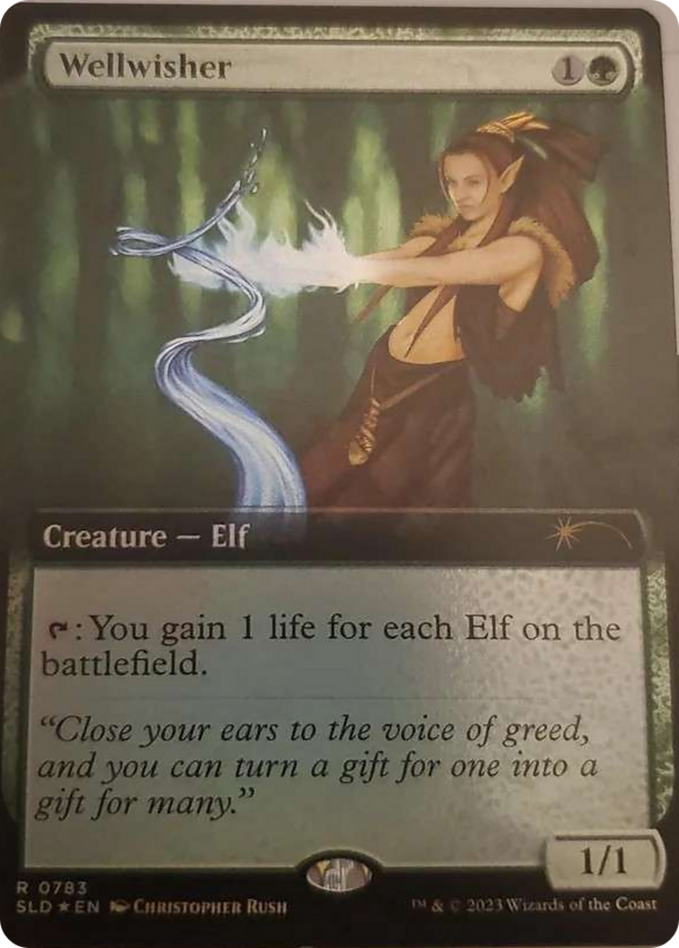 Wellwisher (Extended Art) [Secret Lair Drop Series] | Fandemonia Ltd