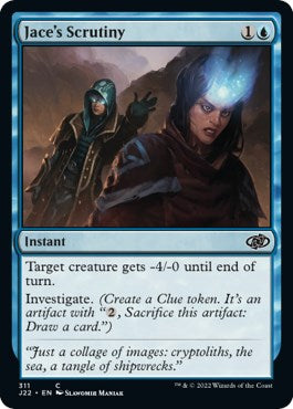 Jace's Scrutiny [Jumpstart 2022] | Fandemonia Ltd