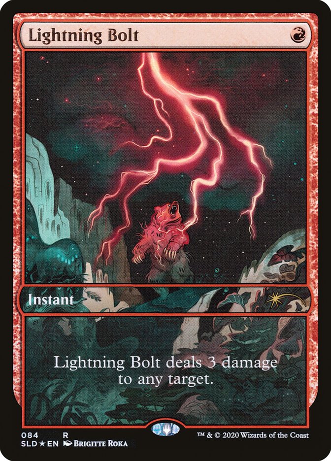 Lightning Bolt (084) [Secret Lair Drop Series] | Fandemonia Ltd