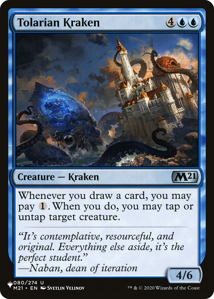Tolarian Kraken [The List] | Fandemonia Ltd