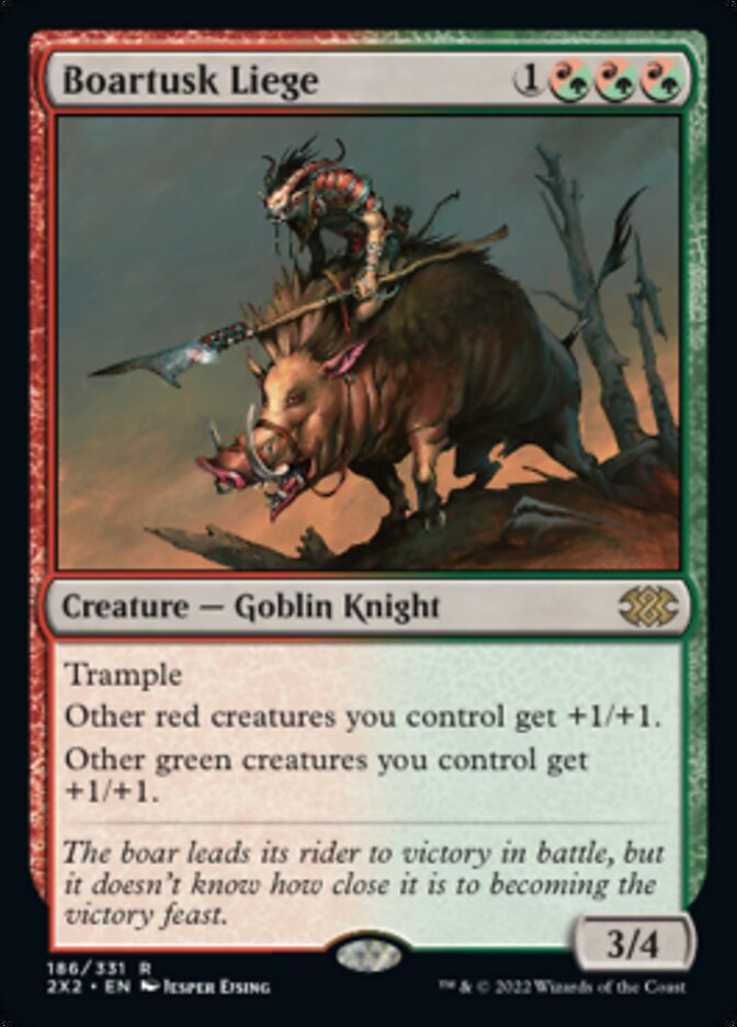 Boartusk Liege [Double Masters 2022] | Fandemonia Ltd