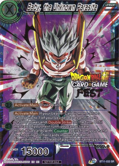 Baby, the Unknown Parasite (Card Game Fest 2022) (BT11-033) [Tournament Promotion Cards] | Fandemonia Ltd