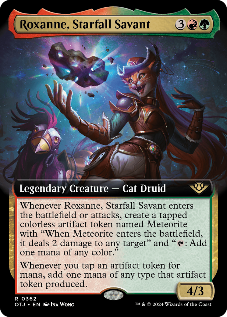 Roxanne, Starfall Savant (Extended Art) [Outlaws of Thunder Junction] | Fandemonia Ltd