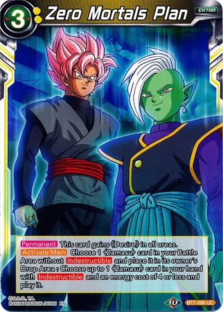 Zero Mortals Plan (BT7-096) [Assault of the Saiyans] | Fandemonia Ltd
