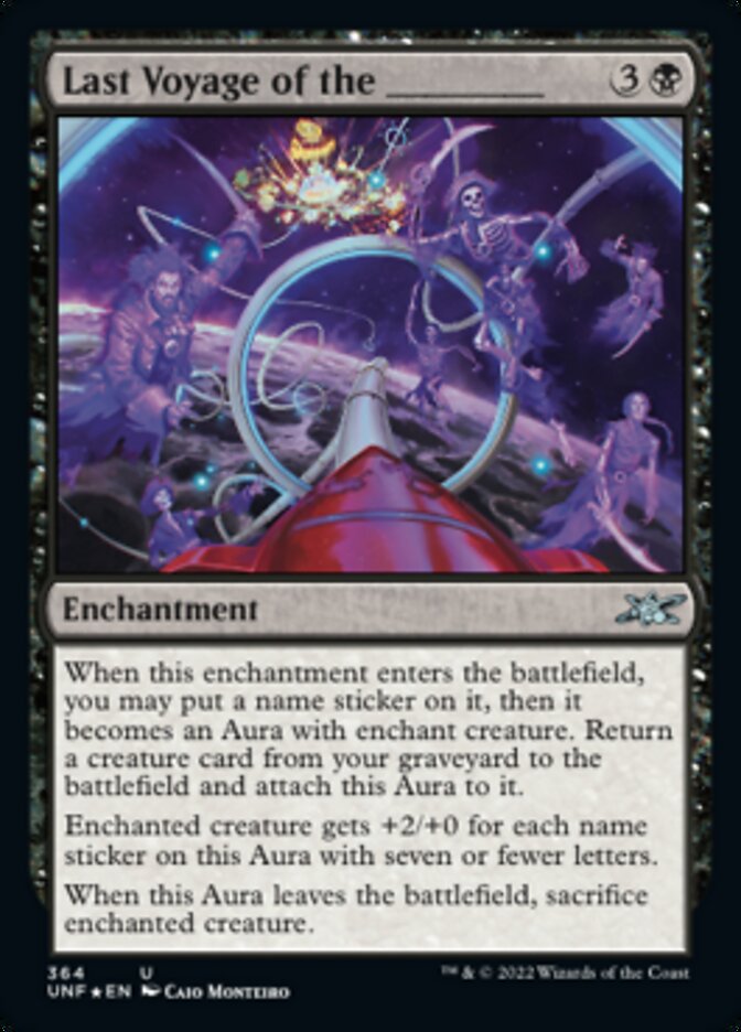 Last Voyage of the _____ (Galaxy Foil) [Unfinity] | Fandemonia Ltd