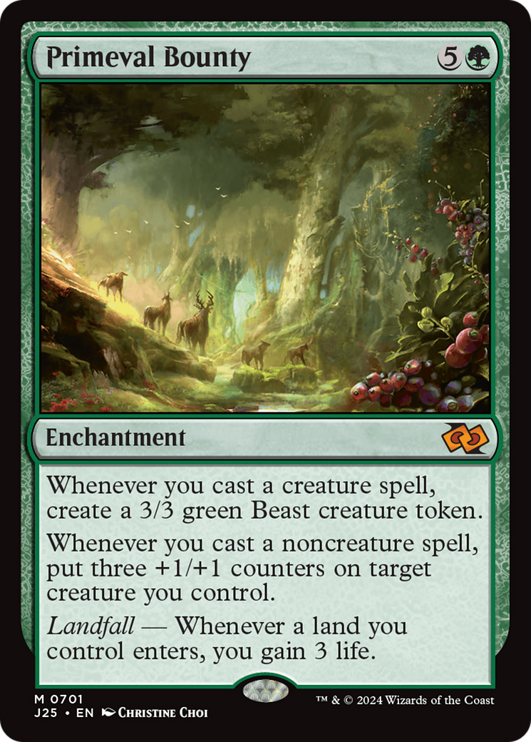 Primeval Bounty [Foundations Jumpstart] | Fandemonia Ltd