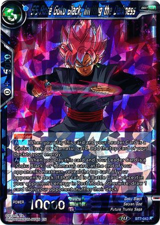 SS Rose Goku Black, Inviting the Darkness (BT7-043) [Assault of the Saiyans] | Fandemonia Ltd
