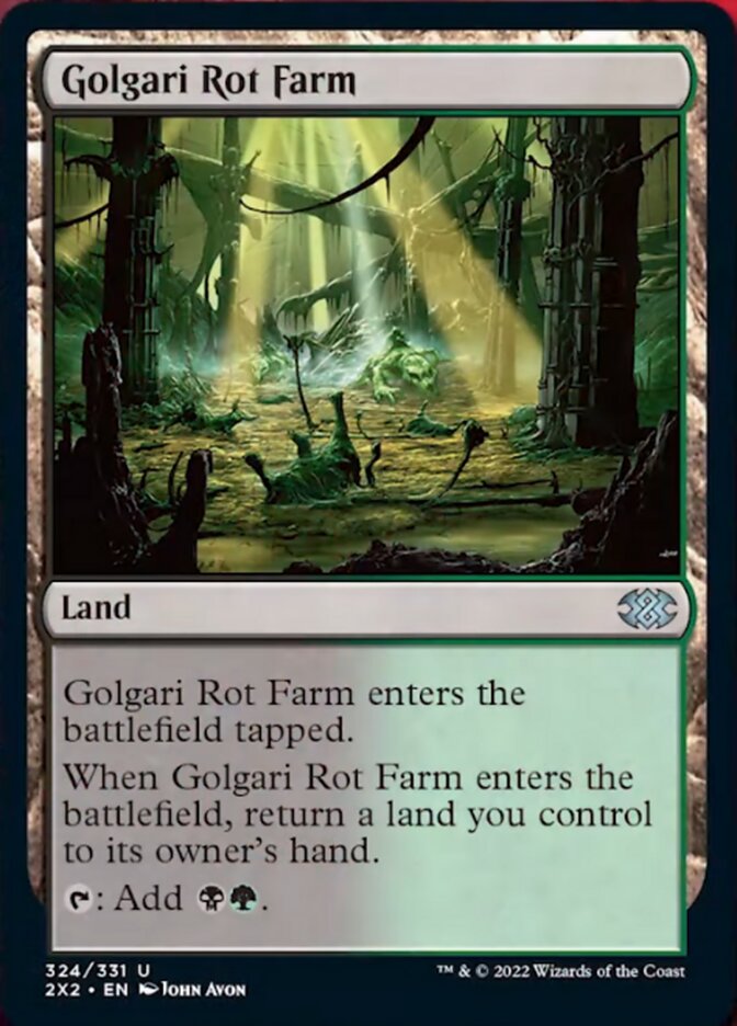 Golgari Rot Farm [Double Masters 2022] | Fandemonia Ltd