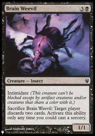 Brain Weevil [The List] | Fandemonia Ltd