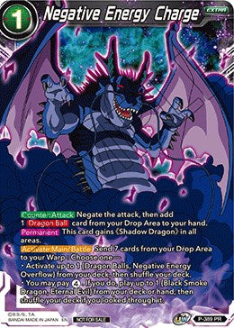 Negative Energy Charge (Tournament Pack Vol. 8) (P-389) [Tournament Promotion Cards] | Fandemonia Ltd