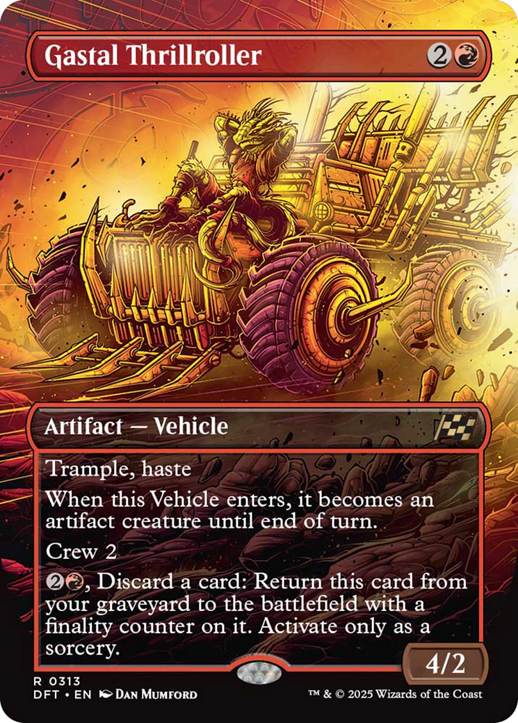 Gastal Thrillroller (Borderless) [Aetherdrift] | Fandemonia Ltd