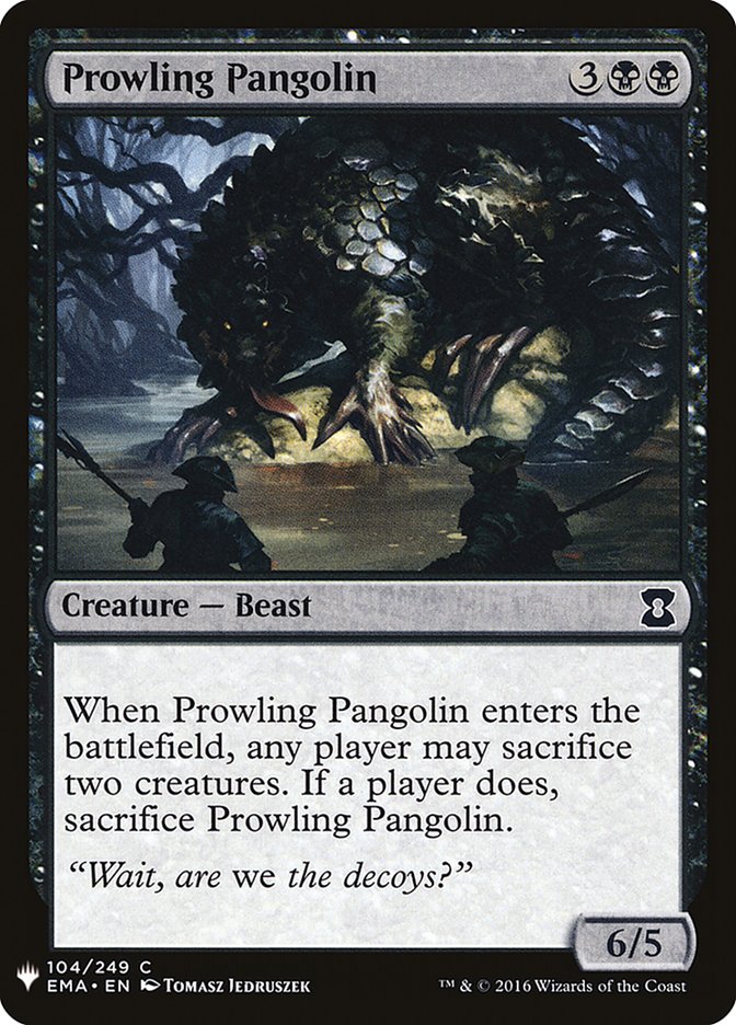 Prowling Pangolin [Mystery Booster] | Fandemonia Ltd