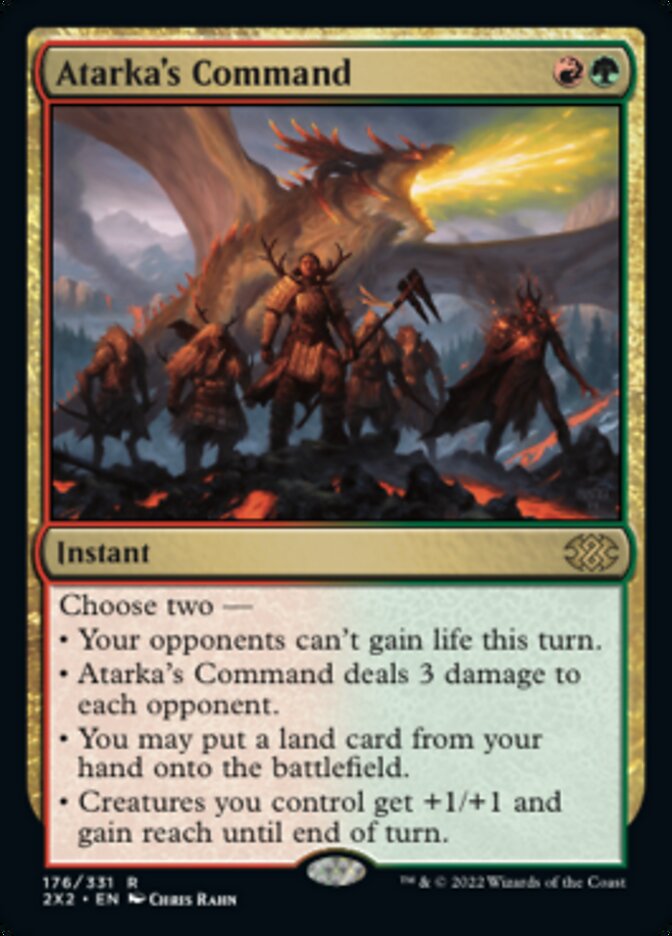 Atarka's Command [Double Masters 2022] | Fandemonia Ltd