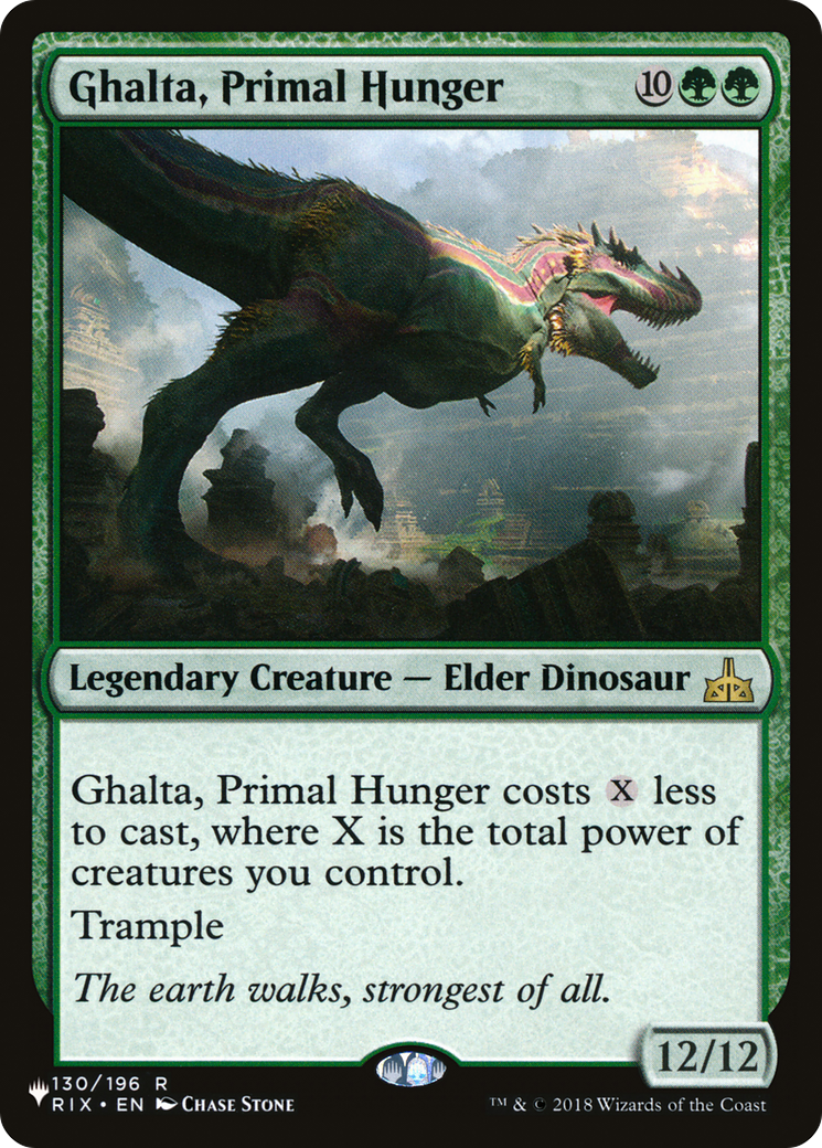 Ghalta, Primal Hunger [The List] | Fandemonia Ltd