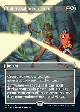 Unbreakable Formation (Borderless) [Secret Lair Drop Series] | Fandemonia Ltd