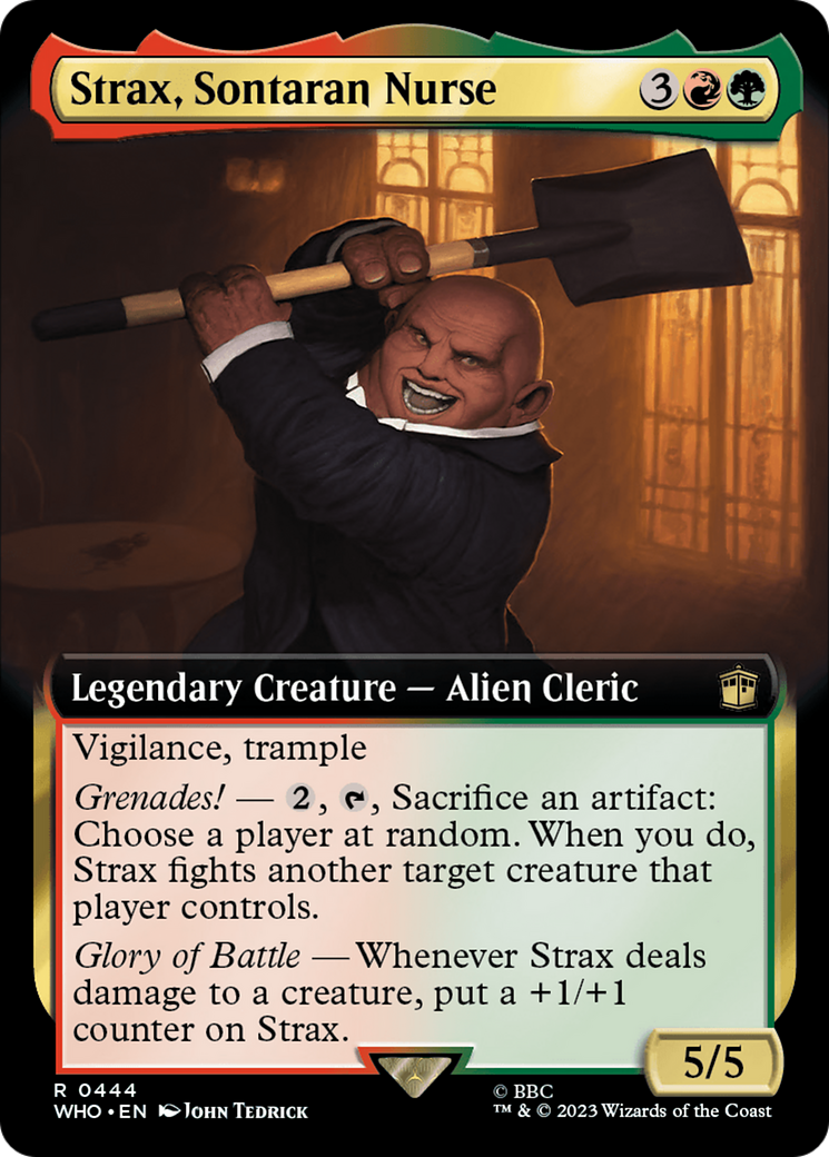 Strax, Sontaran Nurse (Extended Art) [Doctor Who] | Fandemonia Ltd