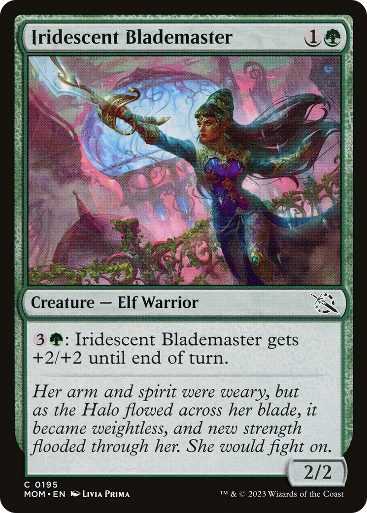 Iridescent Blademaster [March of the Machine] | Fandemonia Ltd