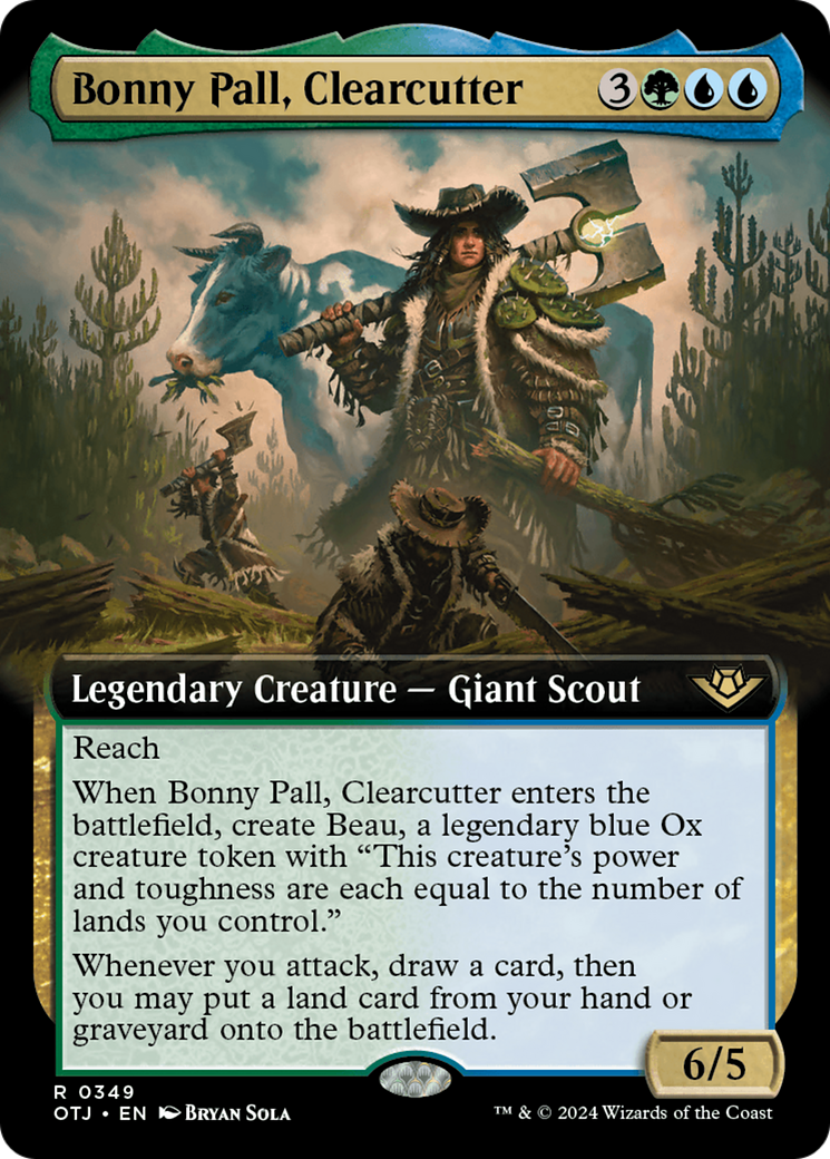 Bonny Pall, Clearcutter (Extended Art) [Outlaws of Thunder Junction] | Fandemonia Ltd