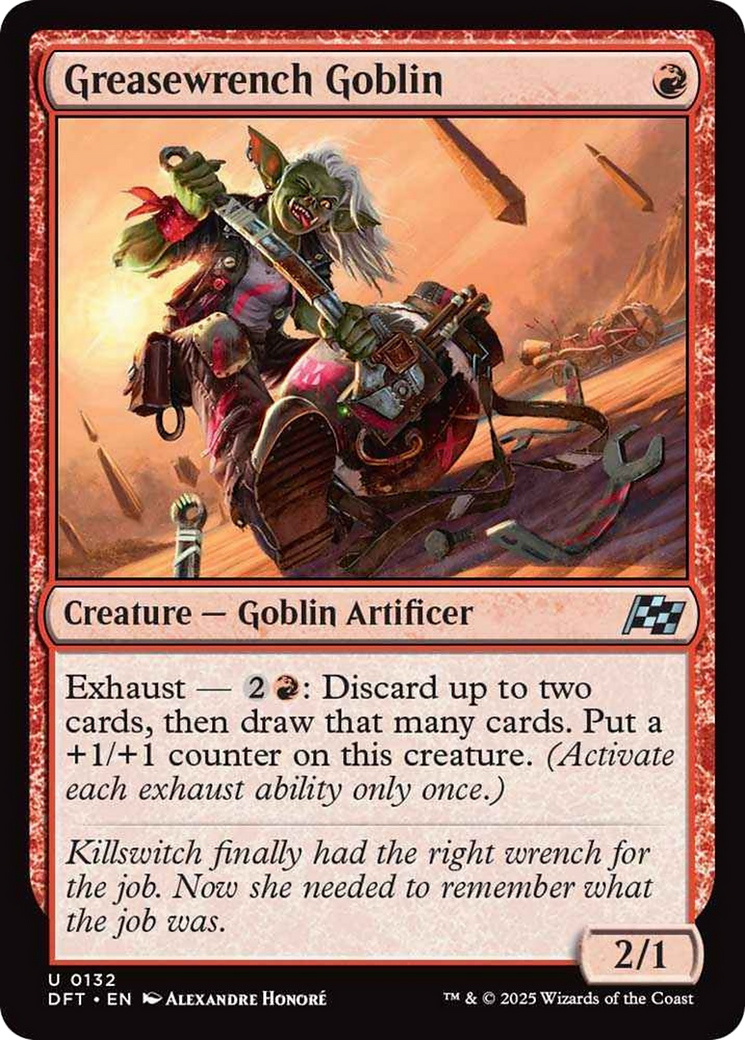 Greasewrench Goblin [Aetherdrift] | Fandemonia Ltd