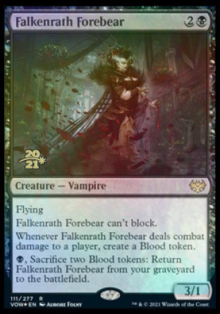 Falkenrath Forebear [Innistrad: Crimson Vow Prerelease Promos] | Fandemonia Ltd