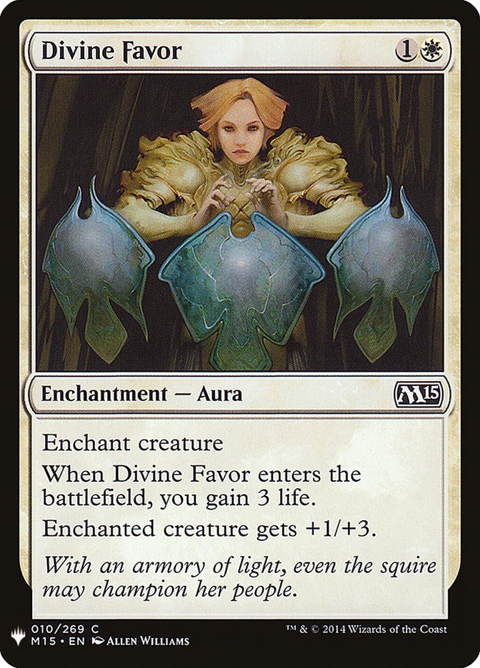 Divine Favor [Mystery Booster] | Fandemonia Ltd